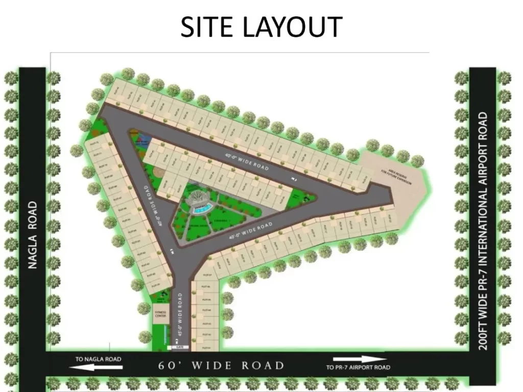 maxxus elanza Site Plan