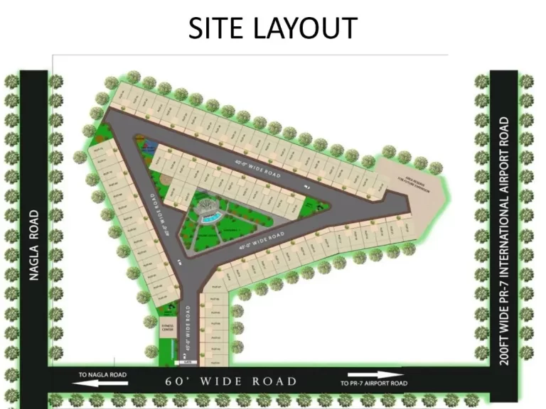maxxus elanza Site Plan